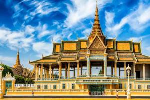 The Royal Palace in Phnom Penh