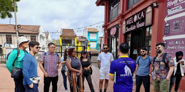 Melaka: tip based guided walking tour of the Unesco city