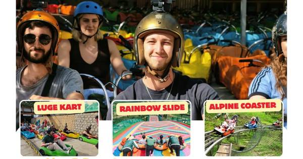 Da Lat: luge kart, Mongoland and alpine coaster tour