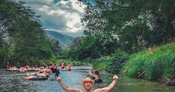 Pai: tipsy tubing with local DJs, guides and water sports