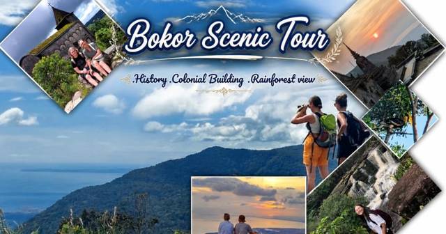 Kampot: Bokor Mountain Classic or Sunset Tour