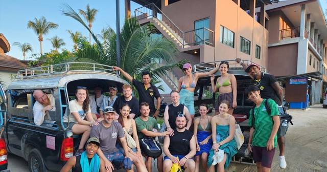 Koh Phangan: shared road trip with Mingalaba