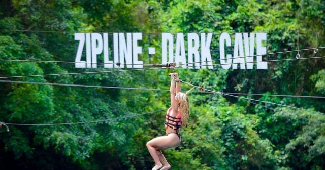 Phong Nha: zipline, Dark Cave and Paradise Cave, all included