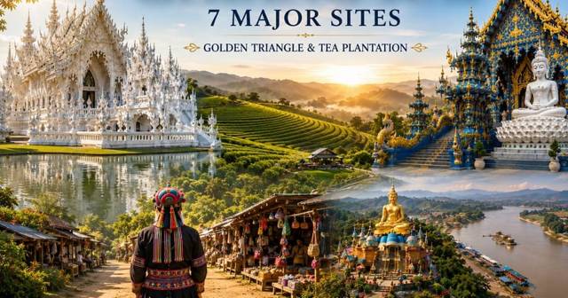 Chiang Rai: seven sights, the Golden Triangle and tea plantations