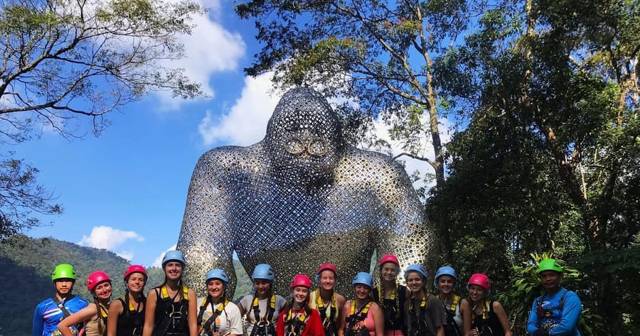 Chiang Mai: Kingkong Smile zipline with lunch and transfers
